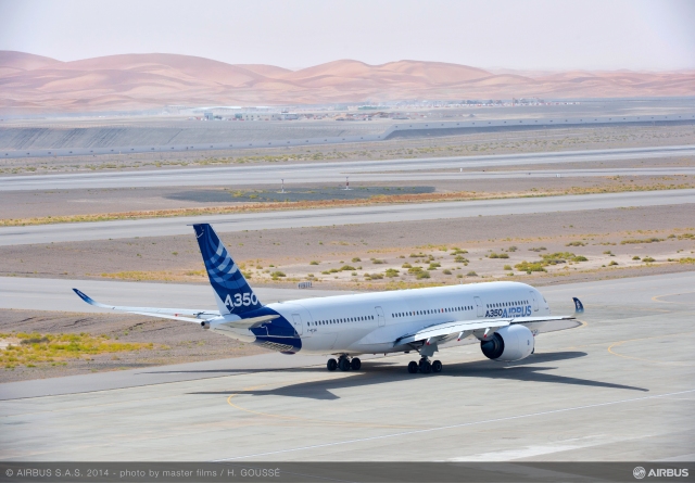 Airbus A350  A350_msn3_hot_weather_trial_at_al_ain